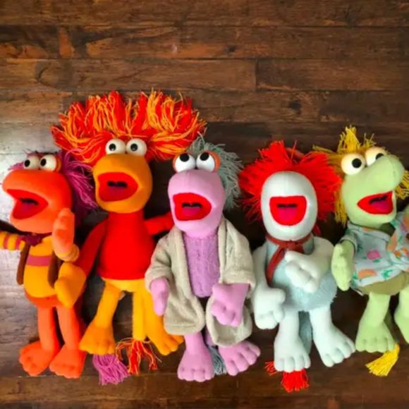 RARE Vintage 1985 Fraggle Rock of the Muppets creator  Jim Henson Plush Softie - Picture 6 of 6